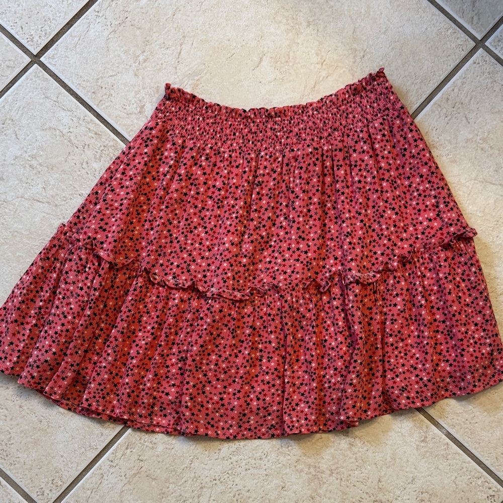 ILLA ILLA Pink Star Mini Skirt size Small